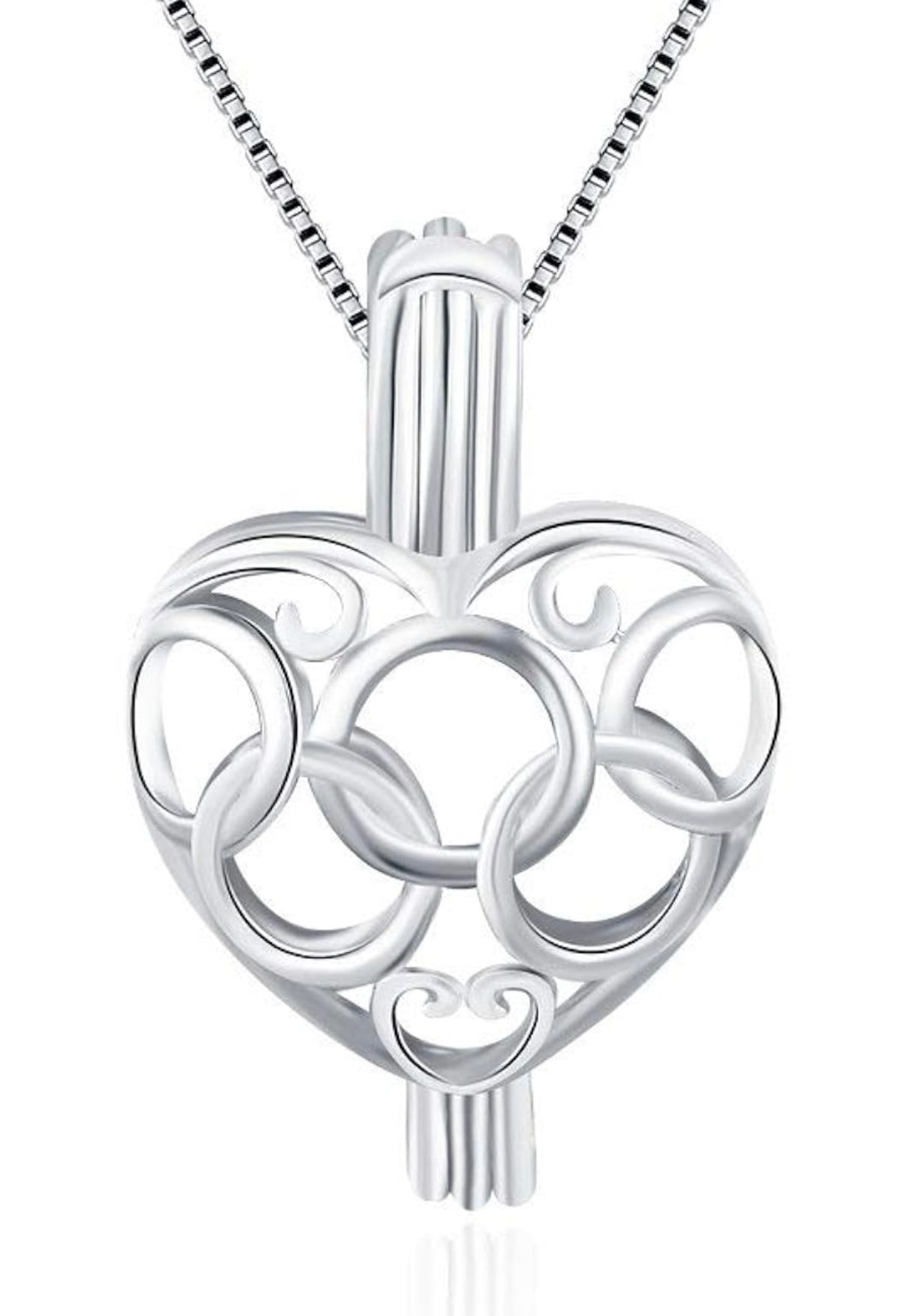 Sterling Silver Pearl Cage!