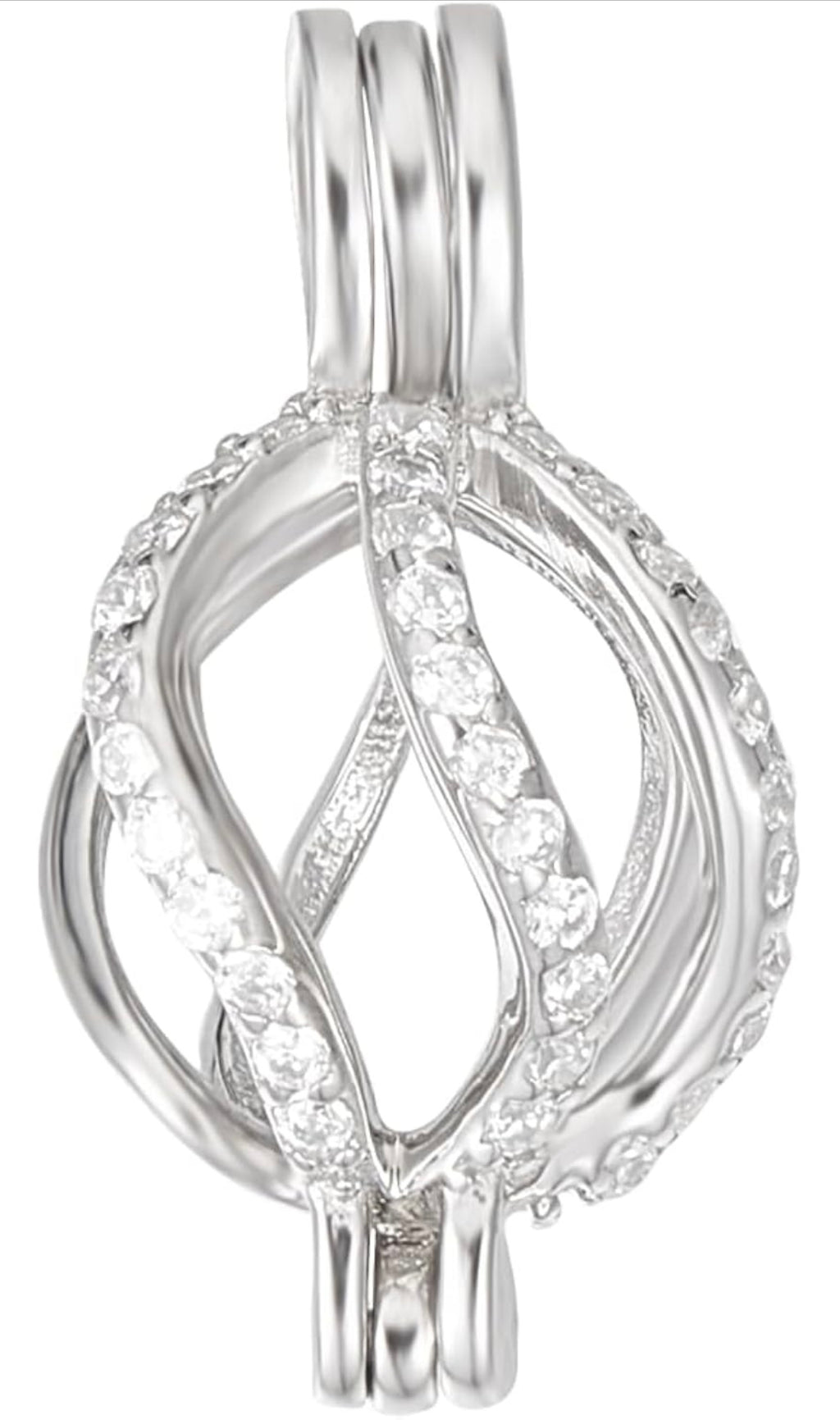 Sterling Silver Pearl Cage!