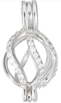 Sterling Silver Pearl Cage!