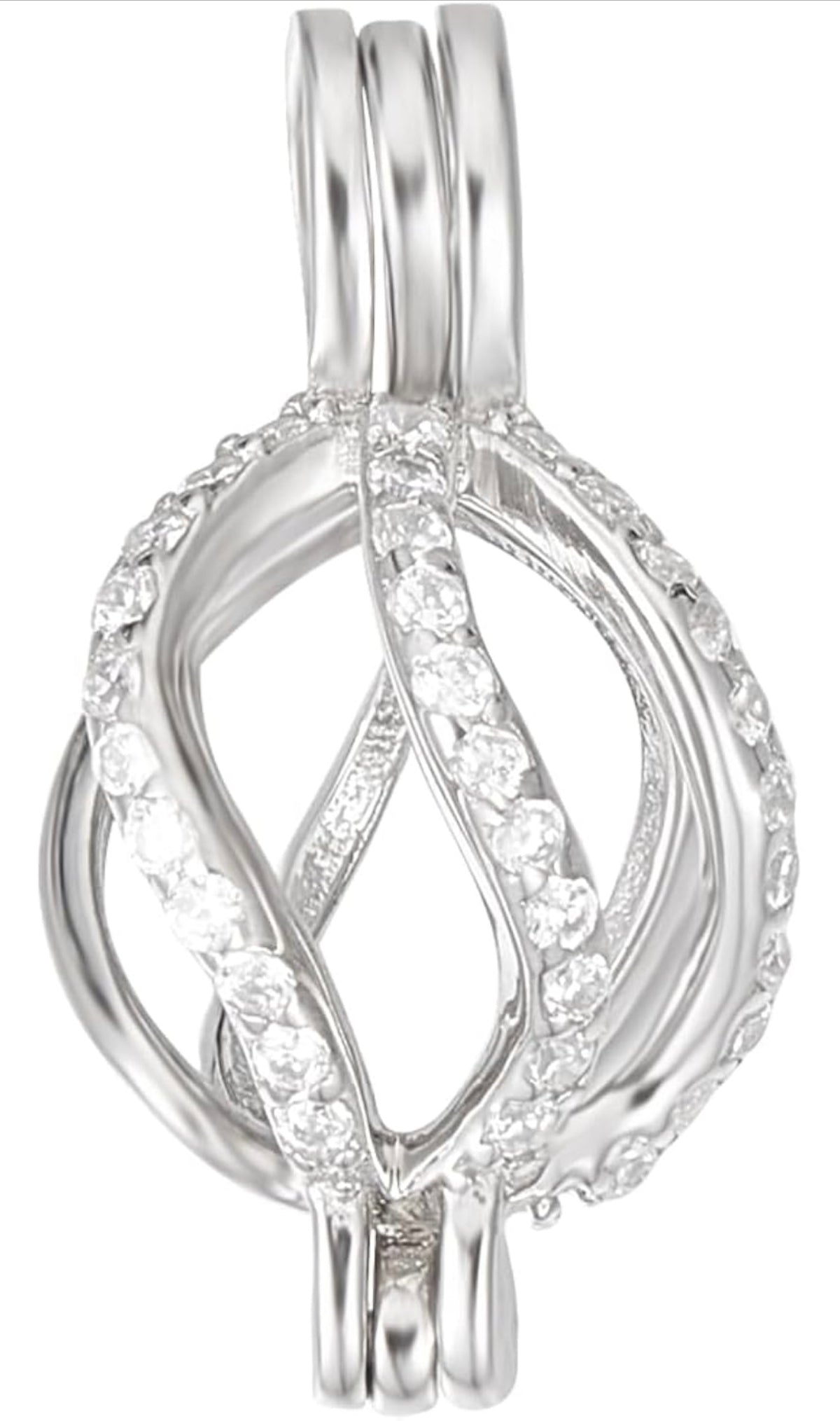 Sterling Silver Pearl Cage!