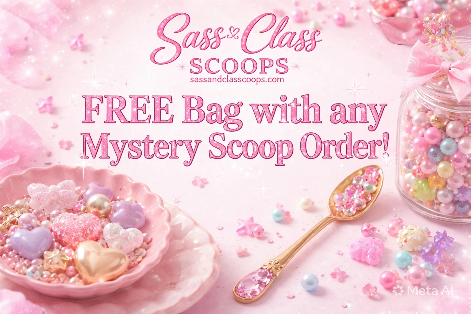 FREE Bag with and Mystery Scoop order!