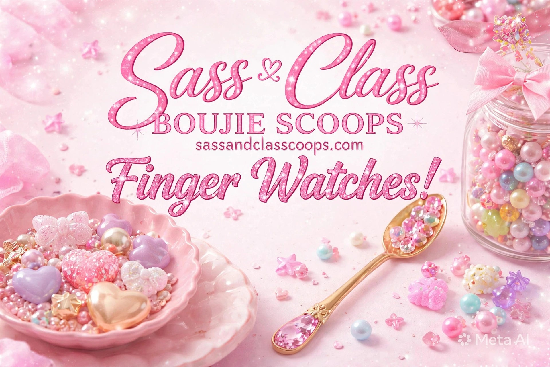 Silver Tone Finger Watch in Assorted Colors!