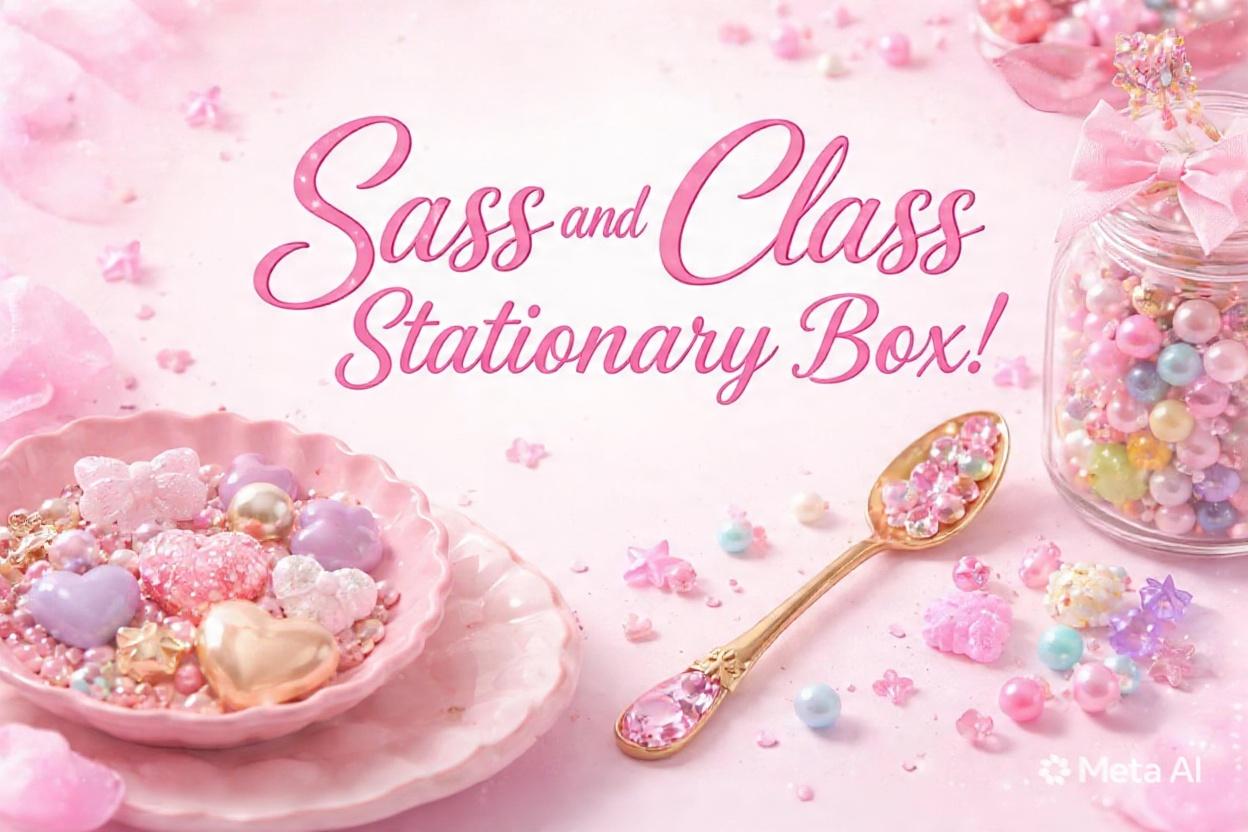Sass and Class Stationary Bundle!